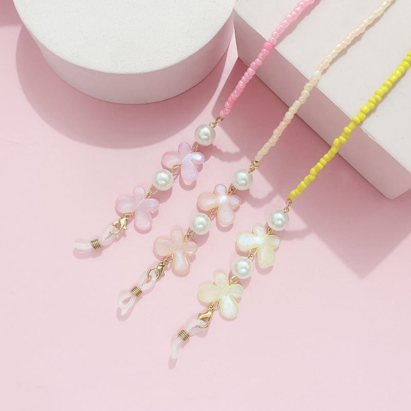 Floral Beaded Eyewear Chain Stornfield