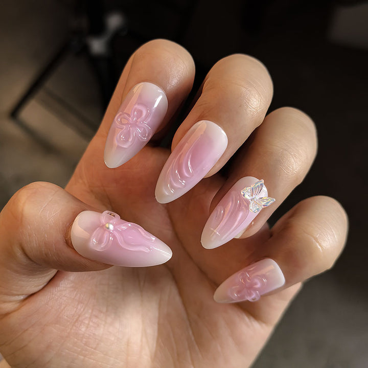 Elegant Press-On Nail Set Stornfield