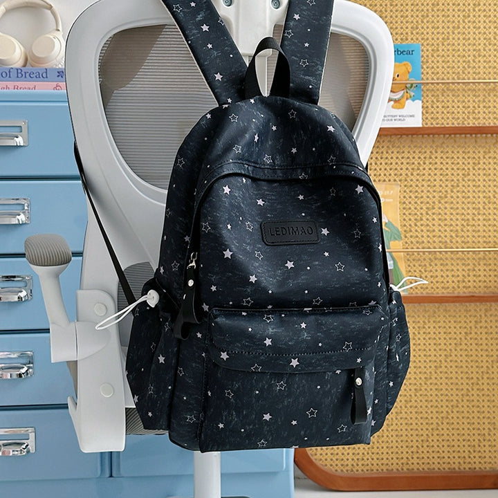 Star-Patterned Casual Backpack Stornfield 1791205141