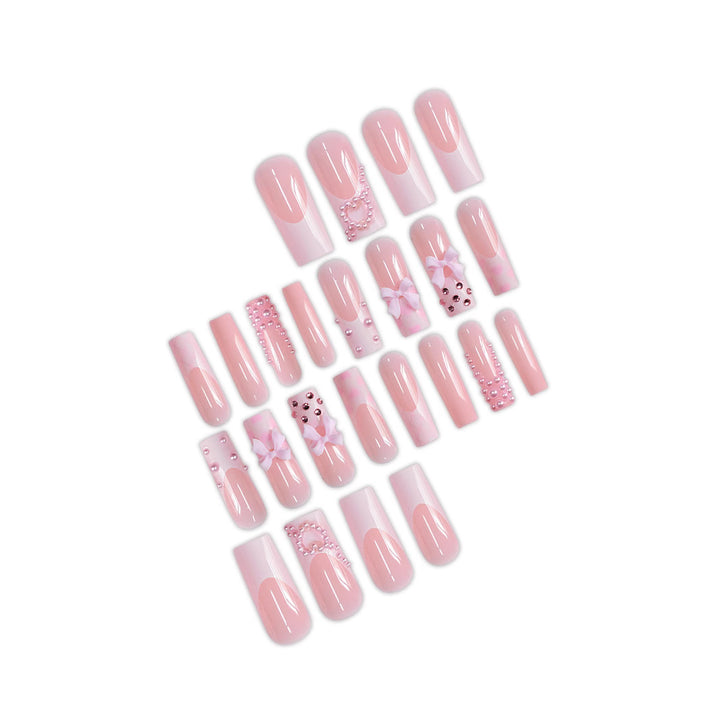 Elegant Decorative Press-On Nail Art Set Stornfield