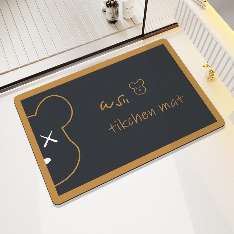 Cute Cartoon-Themed Bath Mat Stornfield