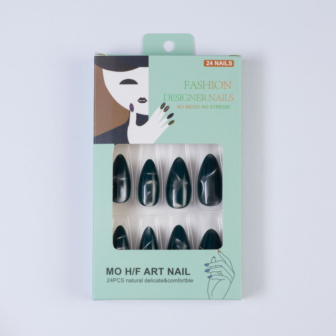Artificial nails with elegant pointed design Stornfield