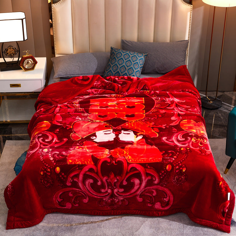 Decorative Fleece Throw Blanket Stornfield