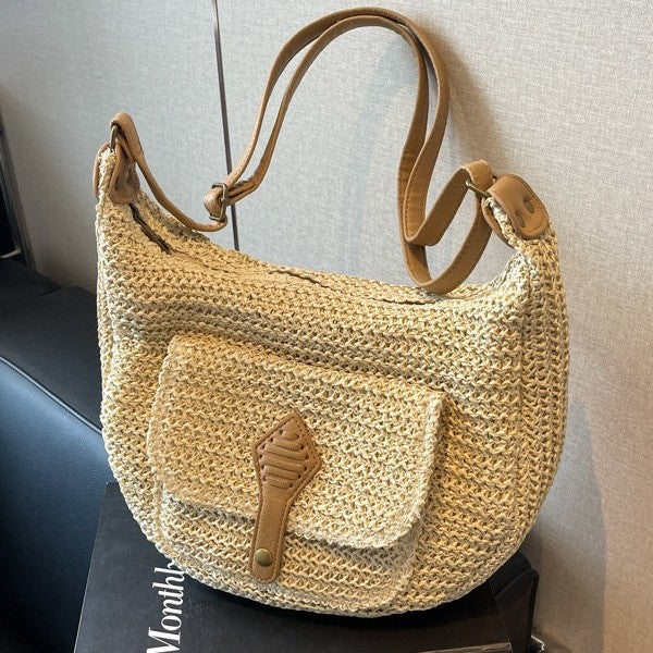 Handcrafted Macrame Hobo Bag Stornfield