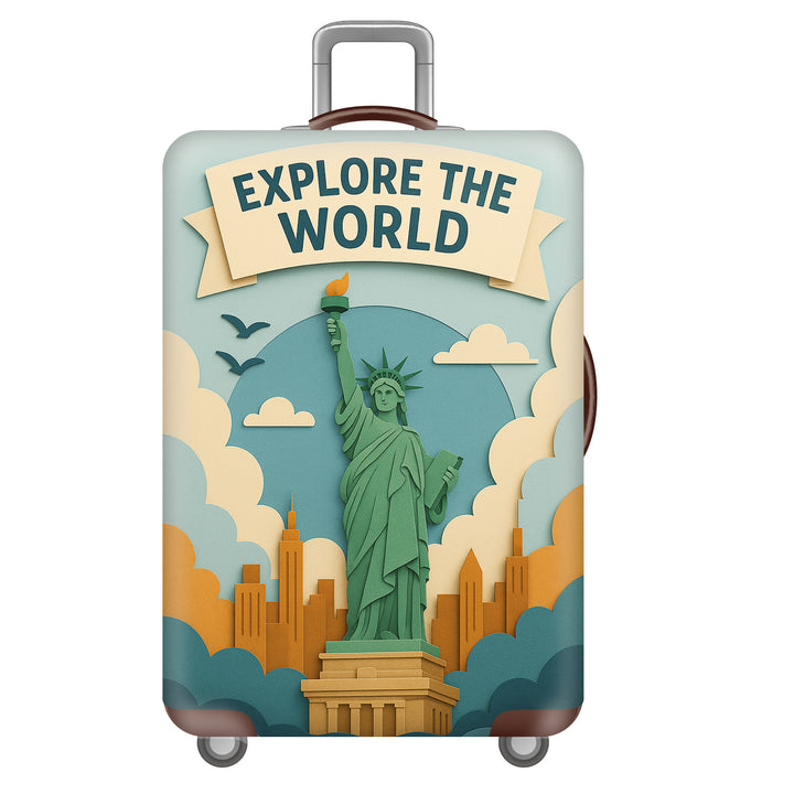Unisex hard-shell suitcase with impressive Colosseum motif Stornfield