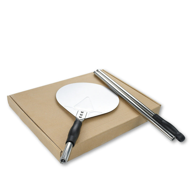 Extendable Stainless Steel Pizza Peel with Telescopic Folding Handle Stornfield