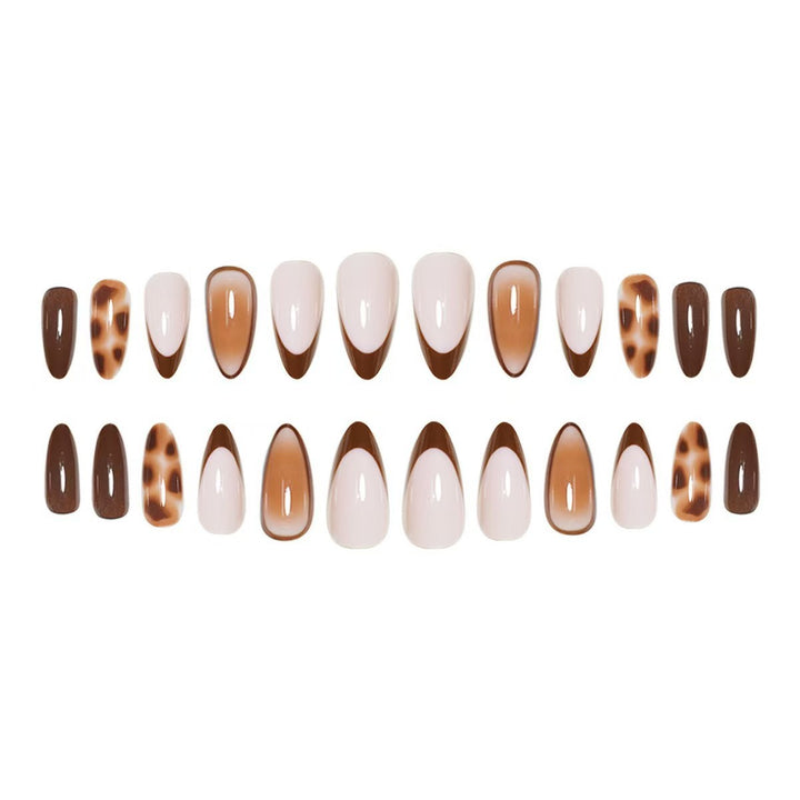 Chic Almond-Shaped Press-On Nails Stornfield