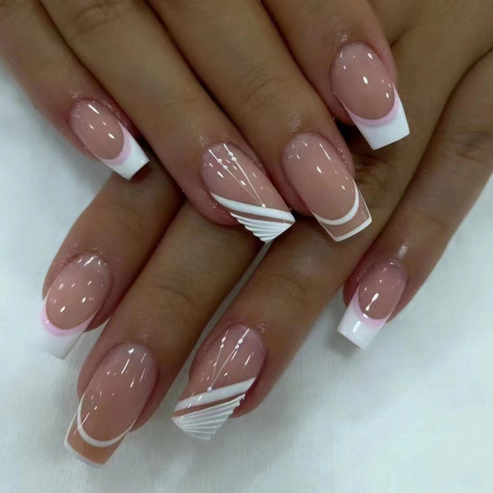 Modern Geometric Nail Art Stornfield