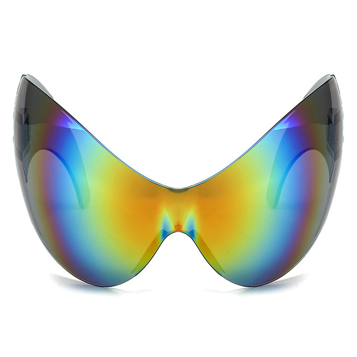 Oversized Futuristic Shield Sunglasses Stornfield
