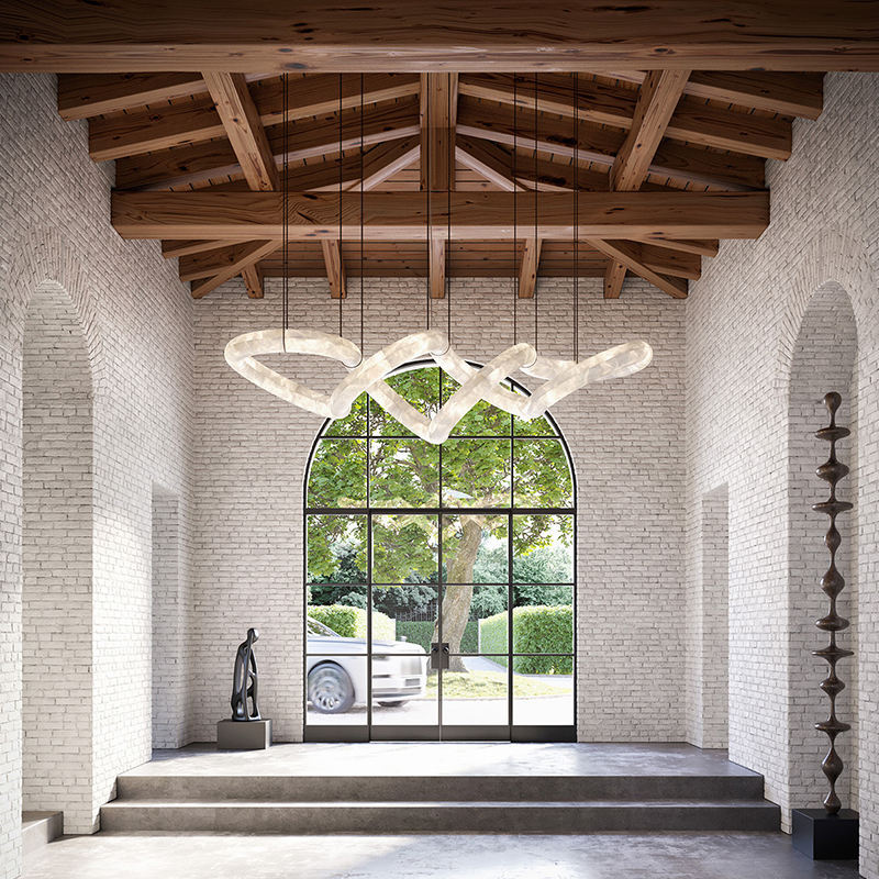 Artistic Suspension Lighting Fixture