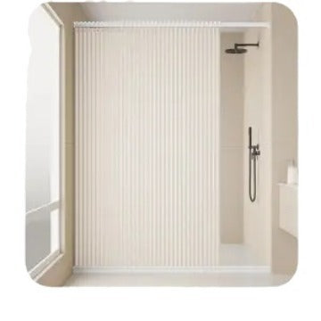 Textured Privacy Shower Curtain Stornfield