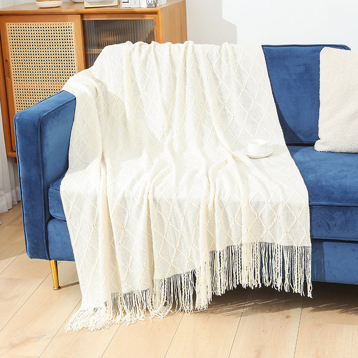 Ladies cozy knit blanket Stornfield