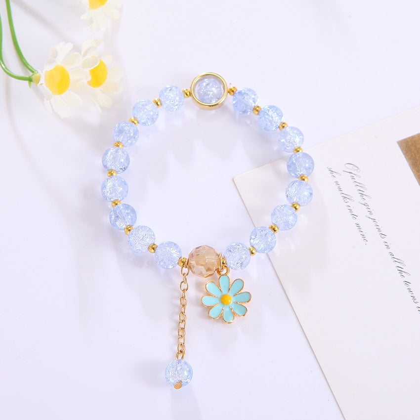 Elegant bracelet with flower pendant Stornfield