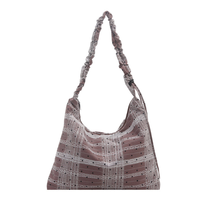 Stylish Fabric Slouchy Hobo Bag