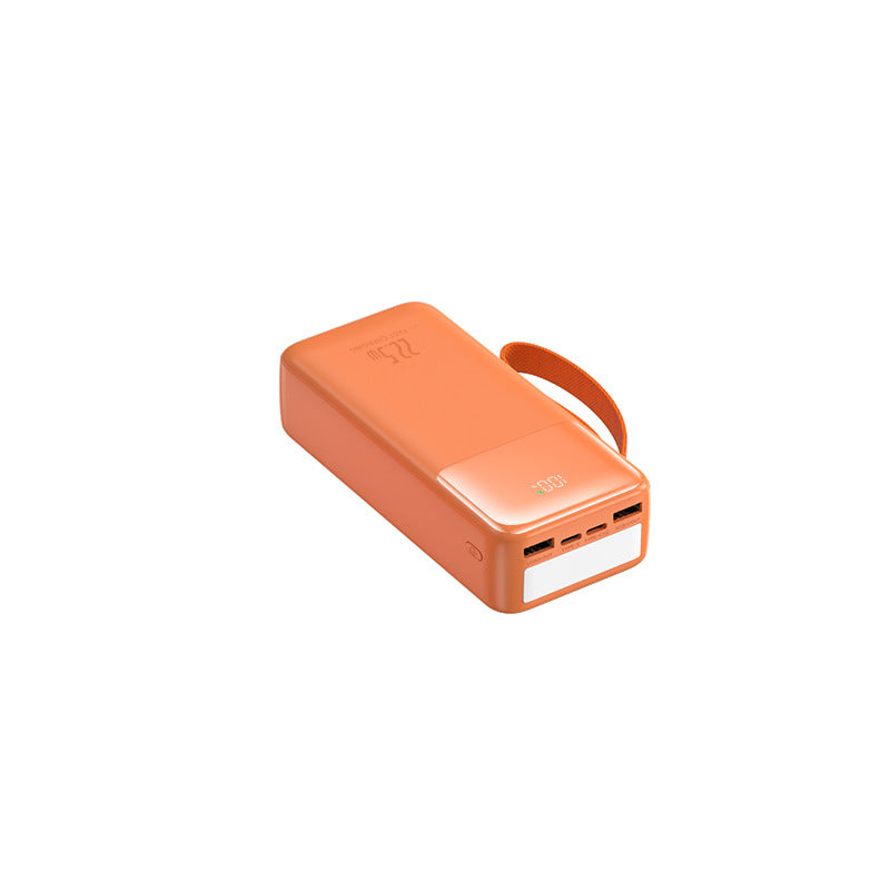Portable power bank with integrated cable management and fast charging function Stornfield