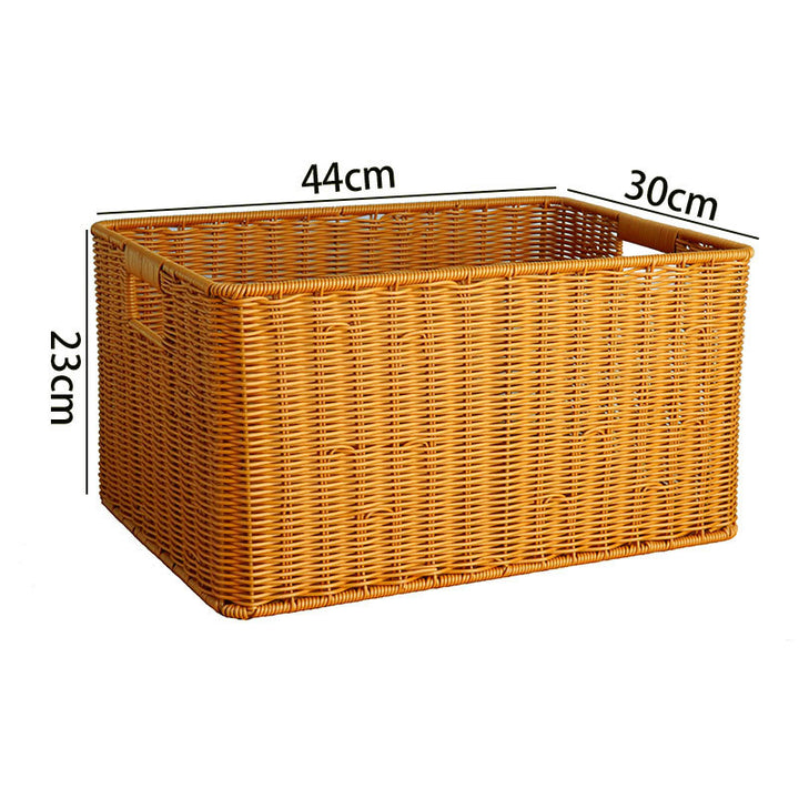 Versatile Rectangle Woven Storage Basket Stornfield