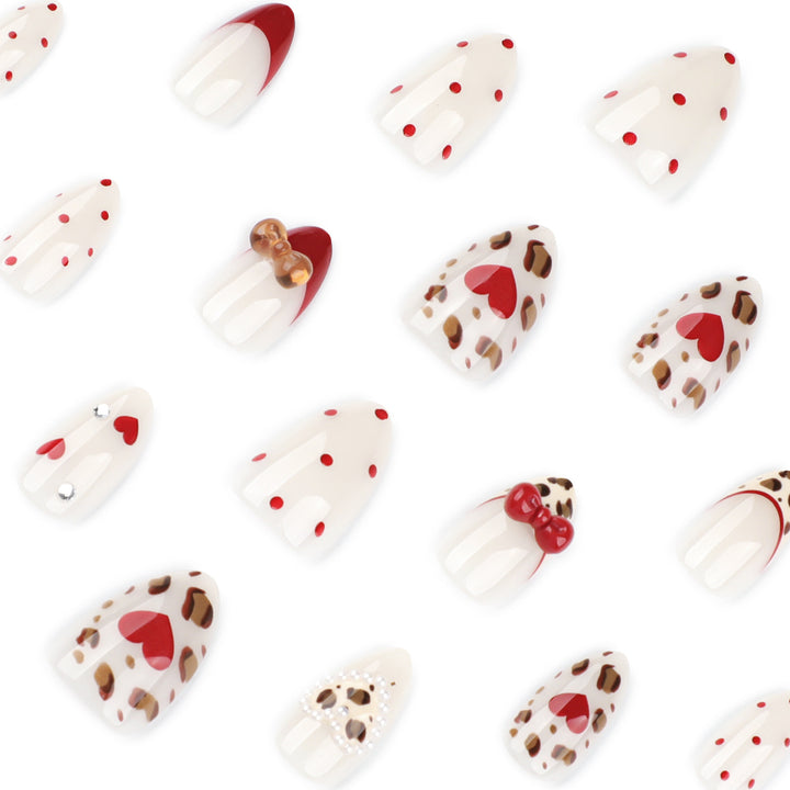 Creative Nail Art with Heart and Cookie Design Stornfield