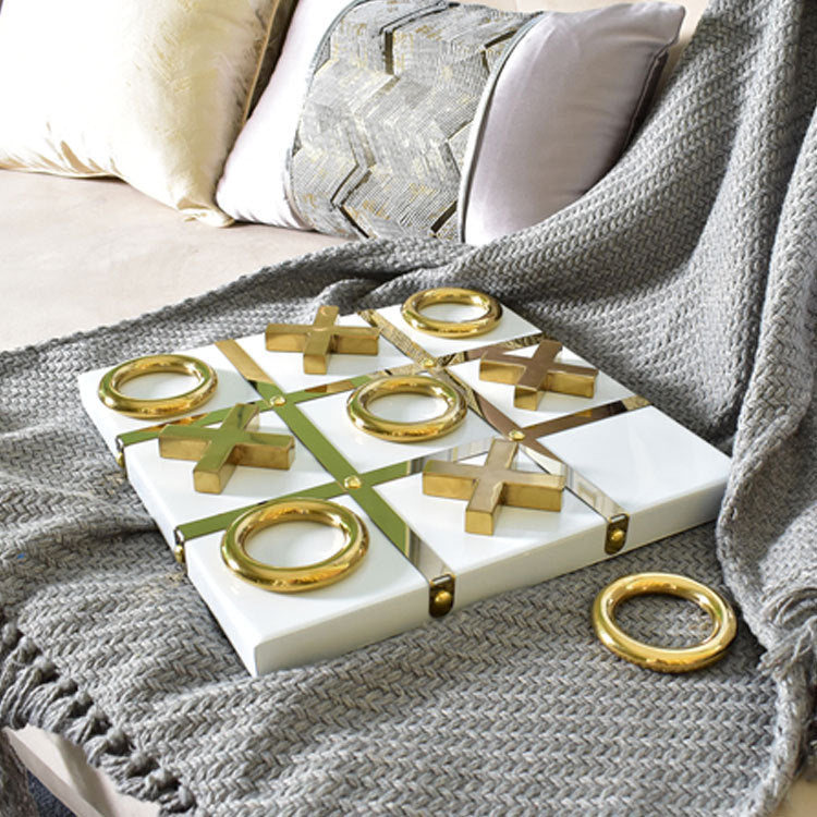 Elegant Decorative Tic-Tac-Toe Game