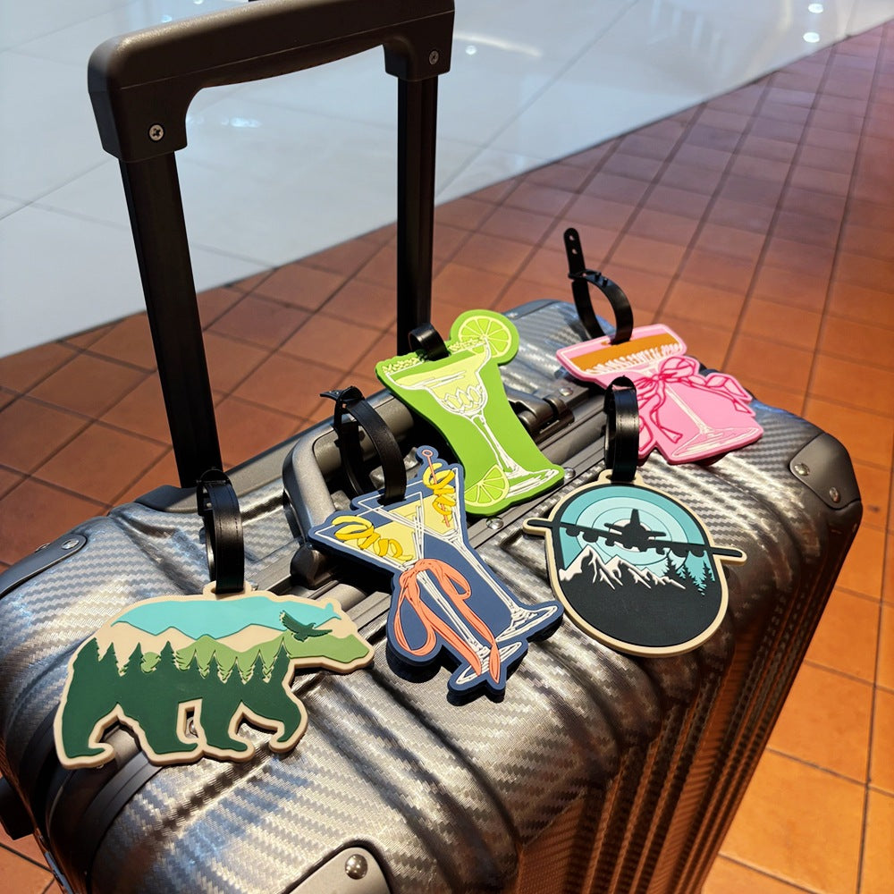 Mountain Adventure-Themed Luggage Tag Stornfield