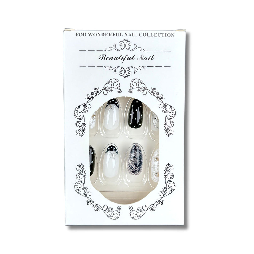 Creative Thematic Press-On Nail Art Set