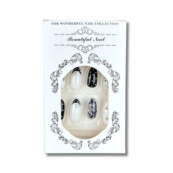 Creative Thematic Press-On Nail Art Set