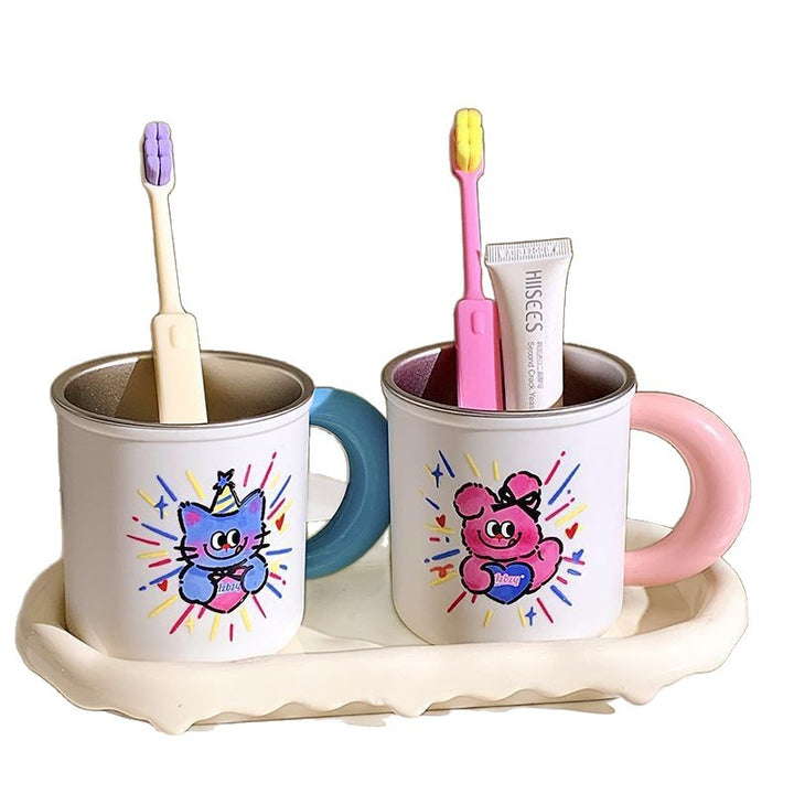 Ceramic mug with playful animal design Stornfield