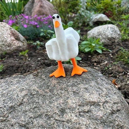Funny Goose Figurine Stornfield