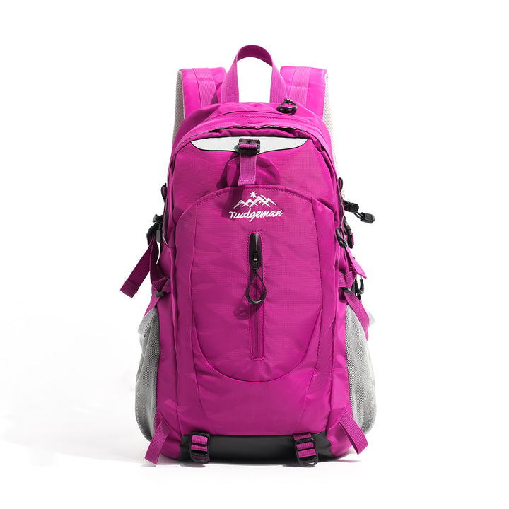 Unisex nan lightweight outdoor backpack with ergonomic back cushion, hydration bladder compartment and multifunctional external pockets Stornfield