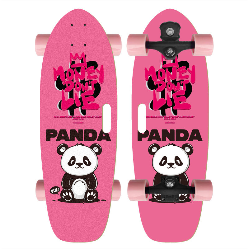 Skateboard with Custom Cartoon Design Stornfield