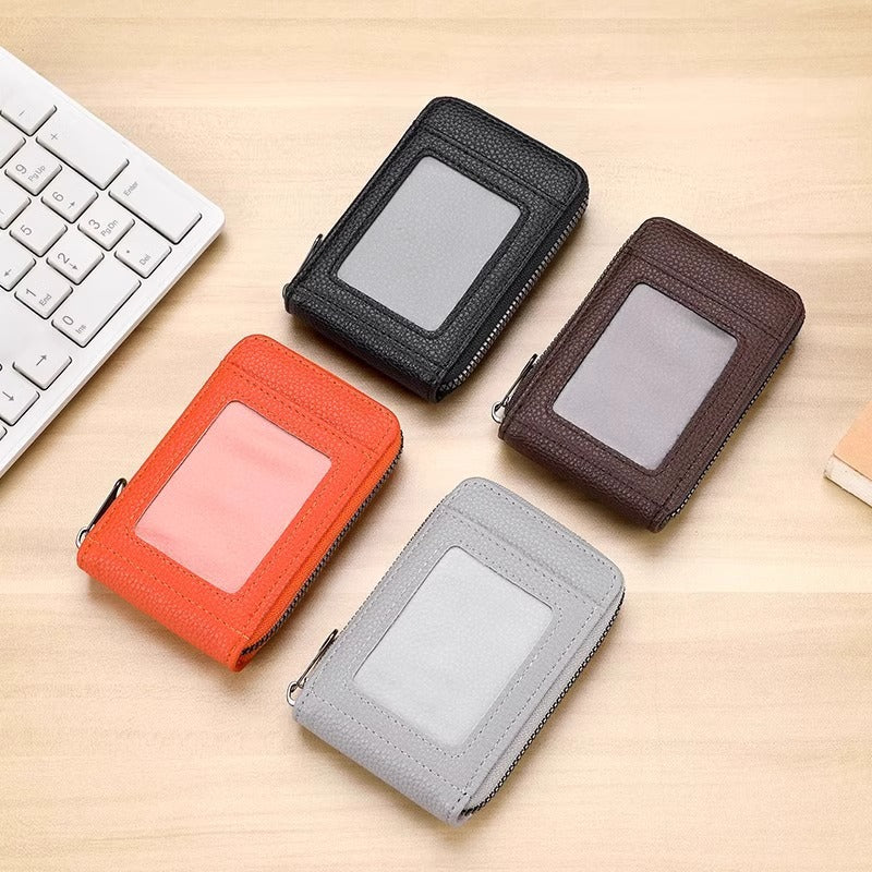 Compact Zippered Card Holder Stornfield