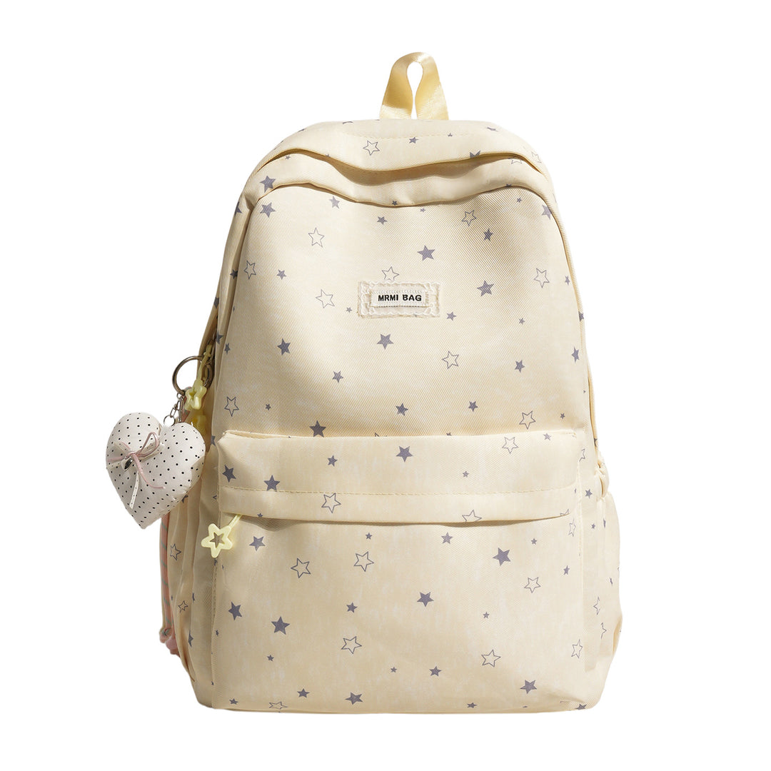 Star-Patterned Casual Backpack Stornfield