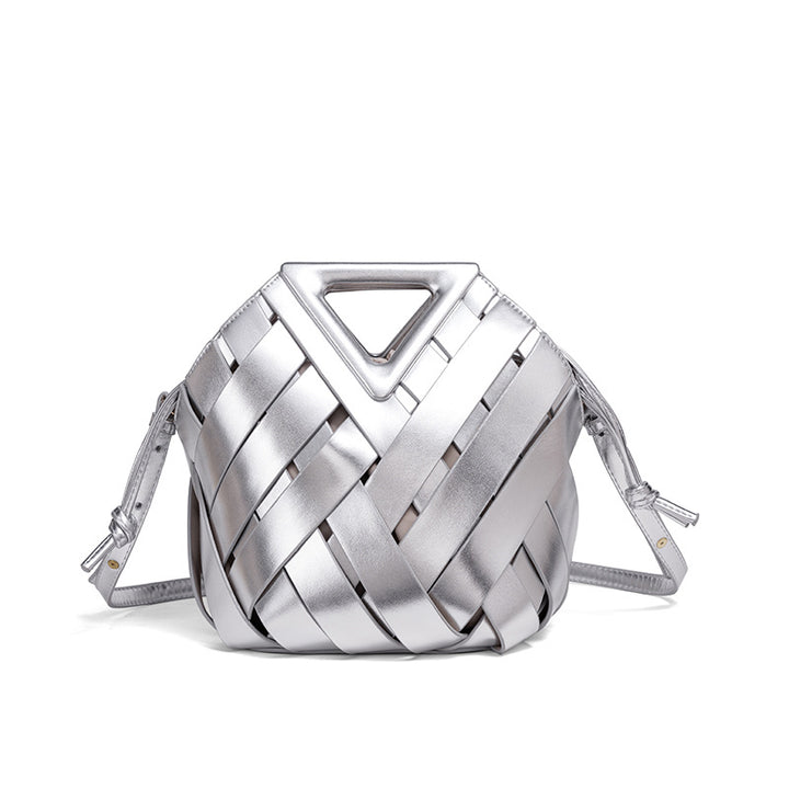 Woven Leather Handbag Stornfield