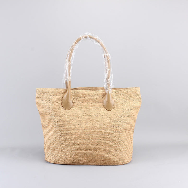 Shopping bag made of eco-friendly natural material with reinforced carrying handles Stornfield