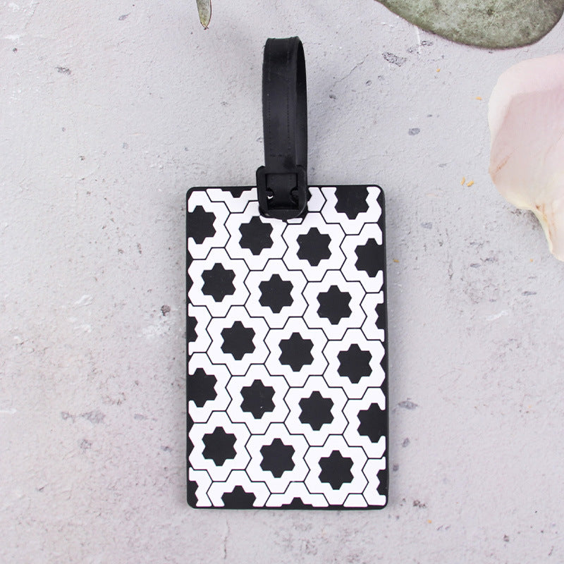 Geometric Pattern Luggage Tag Stornfield