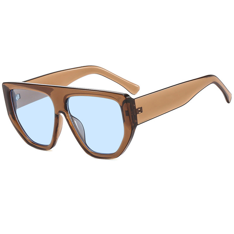 Women's fashionable oversized sunglasses with innovative Stornfield frame