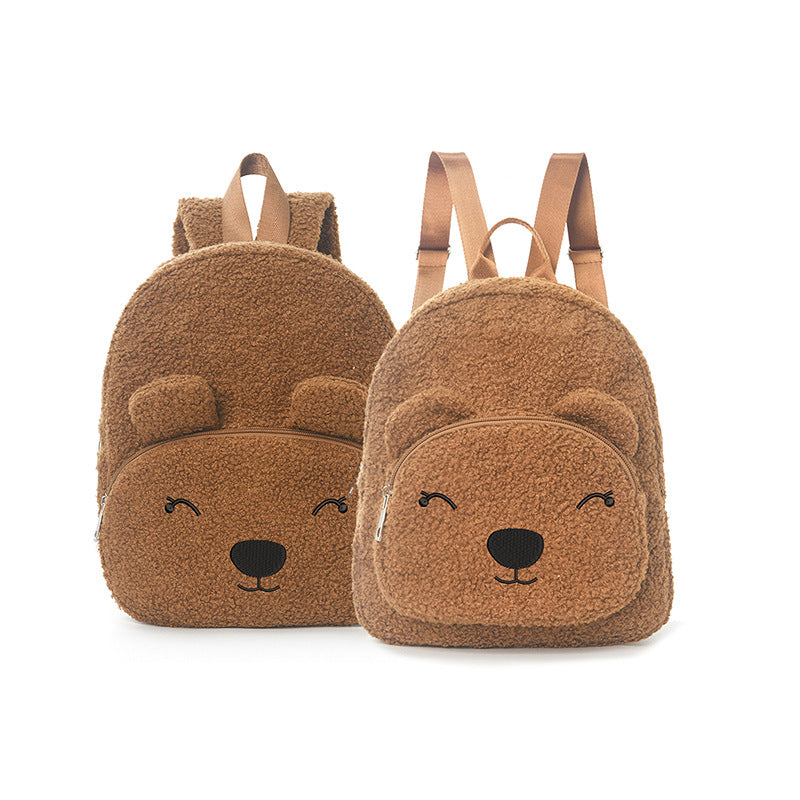 Mini backpack with cute bear motif Stornfield