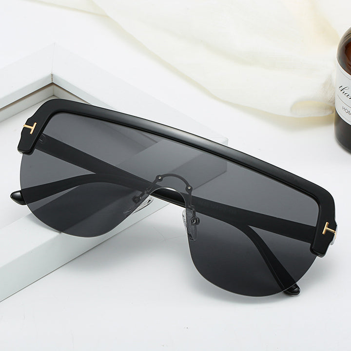 Contemporary Full-Frame Shield Sunglasses Stornfield