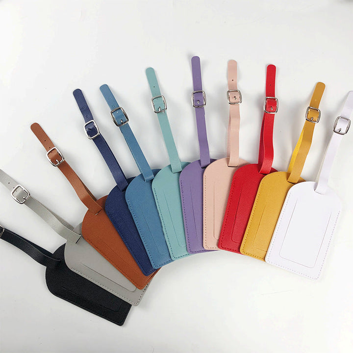 Durable PU Leather Luggage Tag Stornfield