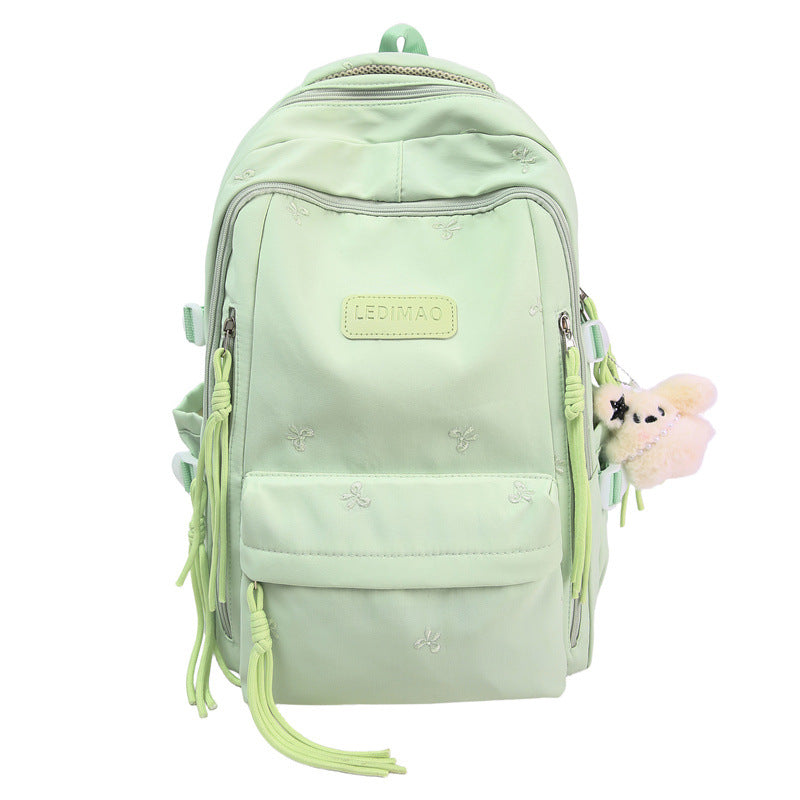 Casual Embroidered School Backpack Stornfield