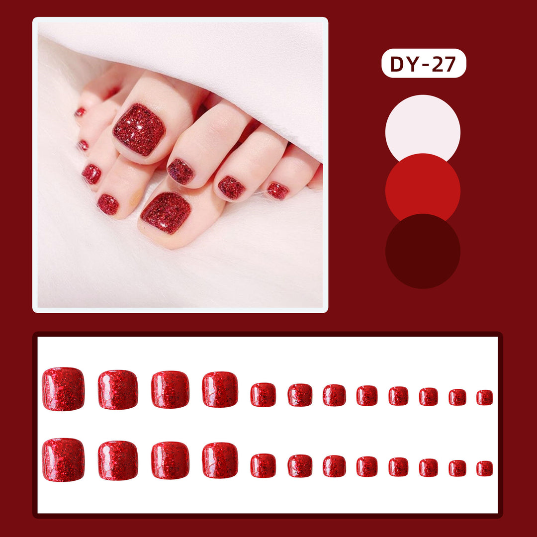 Glittery Nail Set Stornfield
