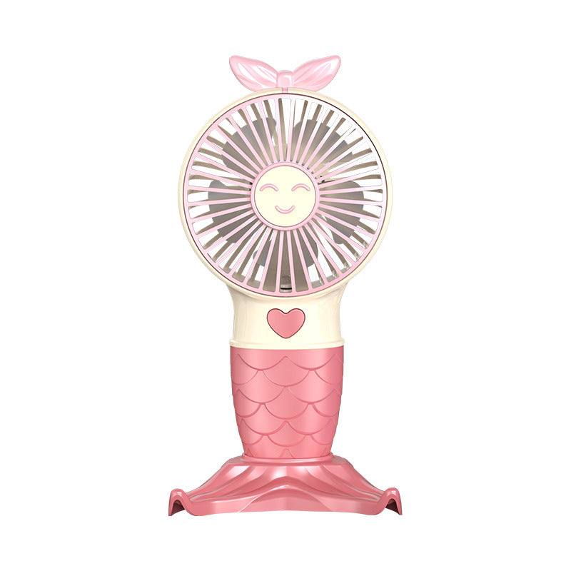 Unisex Handheld Fan with cheerful fish design Stornfield
