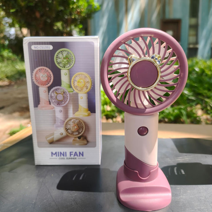 Unisex Portable Mini Fan with Rechargeable Battery Stornfield