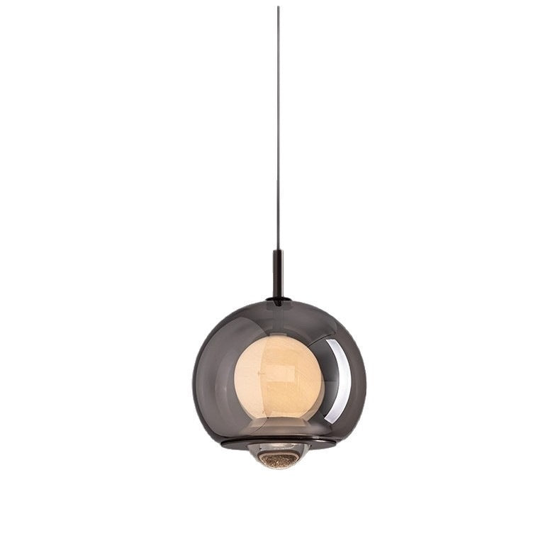Modern Glass Globe Pendant Light