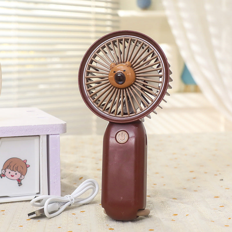 Women Portable Handheld Fan with Animal Design Stornfield