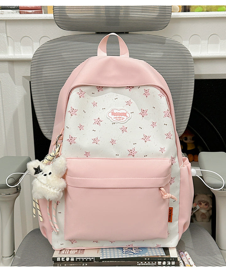 Playful Floral Print Backpack Stornfield