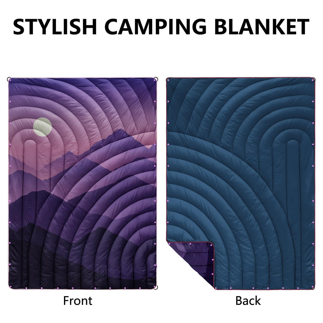 Unisex Travel Blanket with Thermal Insulating Filling Stornfield