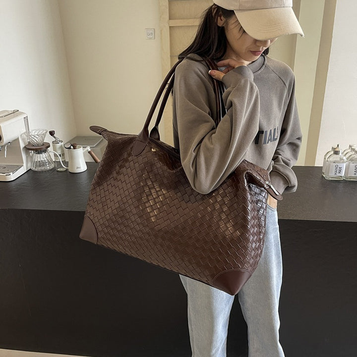 Handcrafted ven Leather Weekend Bag Stornfield