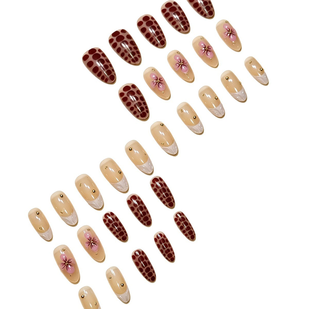 Floral Art Press-On Nail Tips Stornfield