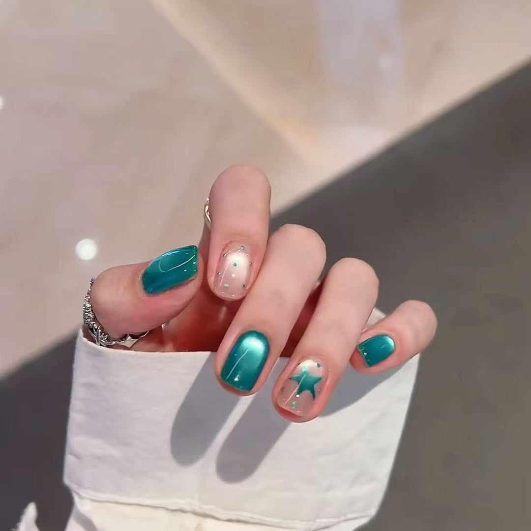 Artistic Press-On Nail Art Design Set Stornfield