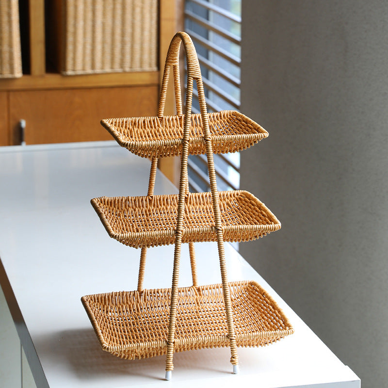 Handcrafted Woven Serving Basket Stornfield